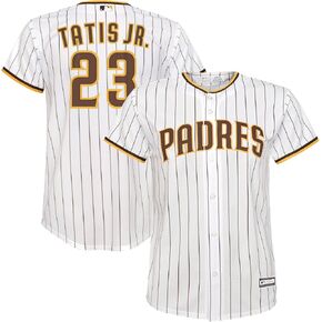 Fernando Tatis Jr. San Diego Padres MLB Kids 4-7 White Home Player Jersey in Saudi Arabia
