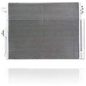 A/C Condenser - Pacific Best Inc. Fit/For 3893 11-21 Jeep Grand Cherokee 11-22 Dodge Durango, With Receiver & Dryer, Transmission Oil Cooler