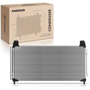 A-Premium Air Conditioning A/C Condenser Compatible with Chevrolet, GMC Models - Silverado 2500 HD 2015-2019 - Sierra 2500 HD 2015-2019 - 6.0L 6.6L - Replace# 22807235, 23258965
