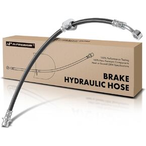 A-Premium Front Passenger Brake Hydraulic Hose Compatible with Select Honda Models - Odyssey 2011 2012 2013 2014 2015 2016 2017 - Replace# 01464TK8A01