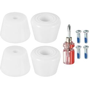 PATIKIL Roller Skate Toe Stops with Screwdriver 82A Rubber Brake Stoppers Block, for Roller Skate Accessories Replacement