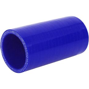 X AUTOHAUX 45mm ID Car Universal Black High Performance Straight Silicone Hose Coupler Intercooler Tube