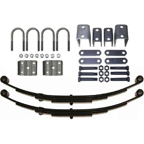 LIBRA 5000lb Single Trailer Axle Suspension Kit 2500lb Spring U-Bolt Hanger Kit