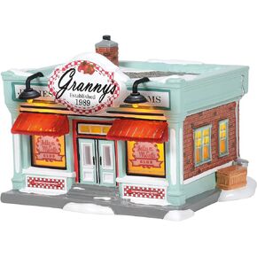 Department 56 Snow Village National Lampoon's Christmas Vaction Jelly of The Month Club Lit Building, 5.12 Inch, Multicolor