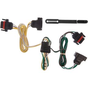 Curt Manufacturing 55323 Vehicle-Side Custom 4-Pin Trailer Wiring Harness,Fits Select Dodge Caravan,Grand,Dakota,Chrysler Town and Country,Plymouth ,Black