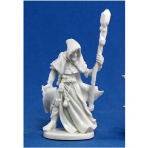 REAPER 77040: Satheras, Male Warlock - Dark Heaven Bones Plastic Miniature