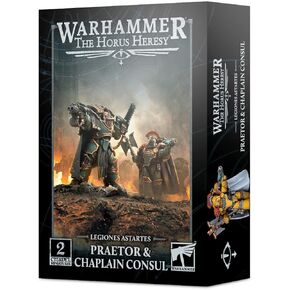 ورشة الألعاب Warhammer Legion Cataphractii البريتور والقنصل القسيس