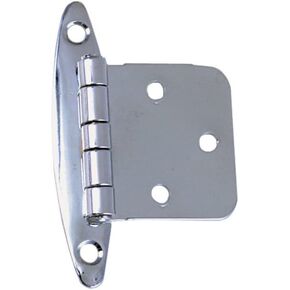 Perko 0272DP0CHR Flush Hinge Brass C/P