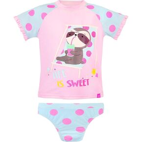Harry Bear Girls' Swimsuit Sloth