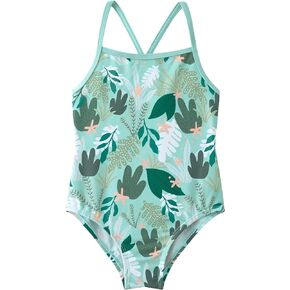 UMELOK Girls One Piece Swimsuit Beach Bathing Suit 2-6 Years