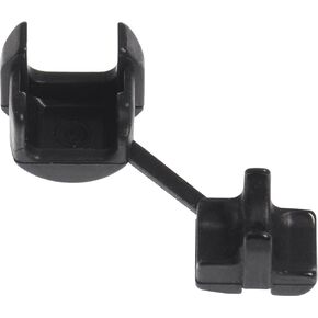 The Hillman Group 58240 0.500 Diameter Round Strain Relief Bushing, 10-Pack , Black