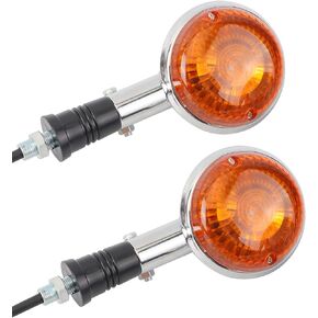 JSMANCAVE Turn Signal Indicator Light Blinker Amber lenses Fits For Yamaha Road Star Royal Star V Star 250 650 1100 Virago 250 500 535 550 700 750 920 1000 Vmax 1200 XJ700 750