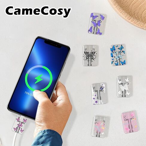 Cute Cable Protector for iPhone Type-c, Artistic Boho Flower Design 8pcs Soft Phone Charger Protector,Charging Cord Protector,Cable Chomper,Cord Saver Cable Sleeve for Women Girls in Kuwait