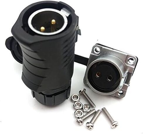 SZJELEN XHP20 30A IP67 2Pin Waterproof Aviation Cable Connector Plug and Socket,LED Light Power Cable Connector,Fit RV Solar Port (2Pin, Plug Male &Socket Female) in Saudi Arabia