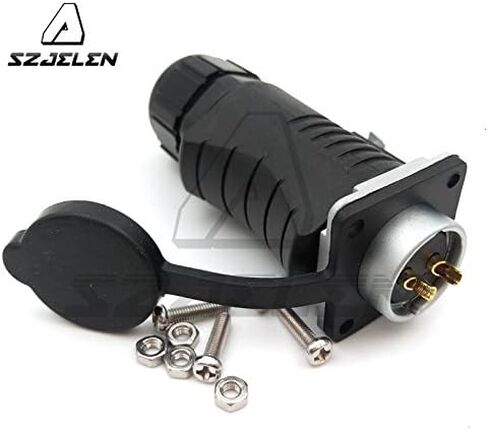 SZJELEN XHP20 30A IP67 2Pin Waterproof Aviation Cable Connector Plug and Socket,LED Light Power Cable Connector,Fit RV Solar Port (2Pin, Plug Male &Socket Female) in Saudi Arabia