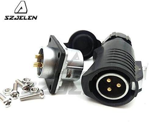 SZJELEN XHP20 30A IP67 2Pin Waterproof Aviation Cable Connector Plug and Socket,LED Light Power Cable Connector,Fit RV Solar Port (2Pin, Plug Male &Socket Female) in Saudi Arabia