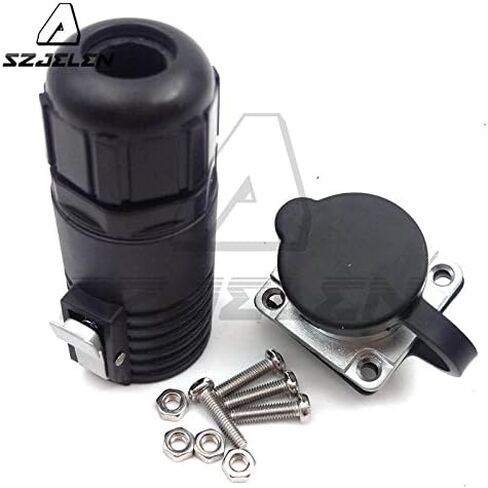 SZJELEN XHP20 30A IP67 2Pin Waterproof Aviation Cable Connector Plug and Socket,LED Light Power Cable Connector,Fit RV Solar Port (2Pin, Plug Male &Socket Female) in Saudi Arabia