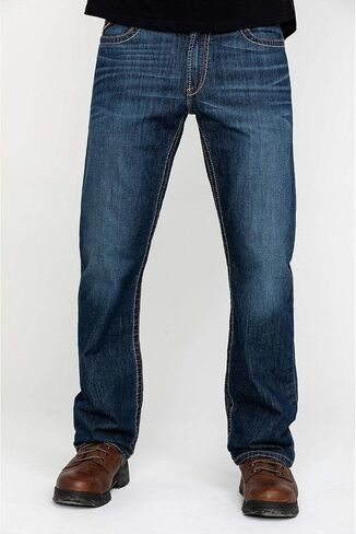 ARIAT Men's Fr M4 Relaxed Stretch Duralight Jett Boot Cut Jean in Saudi Arabia