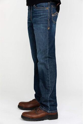 ARIAT Men's Fr M4 Relaxed Stretch Duralight Jett Boot Cut Jean in Saudi Arabia