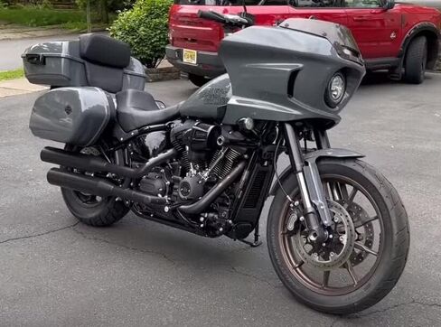 Moto Onfire Tour Pack Mount Rack Fit for Harley M8 Low Rider/S/ST, Sport Glide (1-UP Mounting Rack) in Saudi Arabia