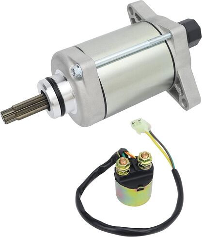 SuLyLa 18921 Starter & Relay متوافق مع Honda Rancher 420 TRX420FA FE TE TM 2009-2019/Foreman 500 TRX500FA ATV/Pioneer 500 SXS500M UTV SMU0418 31200-HP5-601 31200-HR0-F01 495797 4 10-54135 in Saudi Arabia