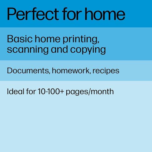 طابعة HP DeskJet 2855e اللاسلكية الكل في واحد ملونة نافثة للحبر، ماسح ضوئي، ناسخة، الأفضل للمنزل، 3 أشهر من الحبر (588S5A) in Saudi Arabia