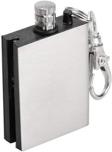 Lixada 2 Pack Permanent Match Forever Lighter Emergency Fire Starter Metal Match Lighter Matchbox in Saudi Arabia