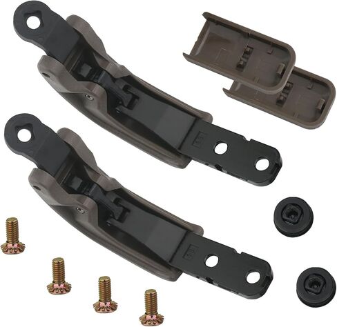 مجموعة قفل مزلاج النافذة الخلفية من Osompar الجانب الأيسر/الأيمن متوافق مع 1995-2001 Toyota Tacoma 1994-1999 Toyota T100 يستبدل 62910-35010-B2 رمادي in Kuwait
