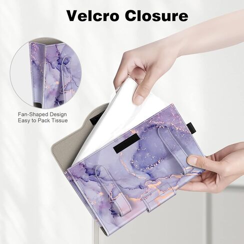 CaseBot Car Visor Tissue Holder, Sun Visor Napkin Holder, Mask Holder for Car, PU Leather Backseat Tissue Box for Car Truck SUV, Blooming Hibiscus in Saudi Arabia