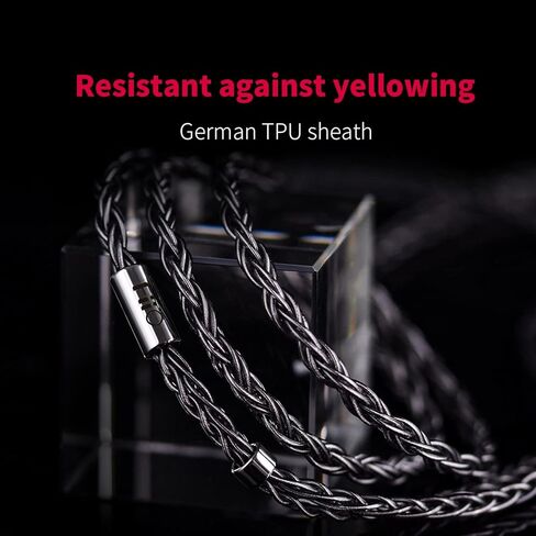 كابل سماعة الرأس FiiO LC-RDPro ترقية 3.9FT عالي الدقة MMCX يأتي مع مقابس قابلة للتبديل 2.5/3.5/4.4 مم in Kuwait