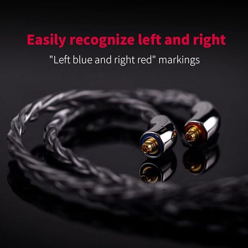 كابل سماعة الرأس FiiO LC-RDPro ترقية 3.9FT عالي الدقة MMCX يأتي مع مقابس قابلة للتبديل 2.5/3.5/4.4 مم in Kuwait
