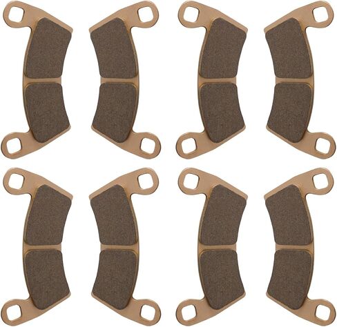 RANSOTO RZR 1000 Sintered Metal Brake Pads, 4 Sets Front and Rear Compatible with RZR XP 1000 EPS 2014 2015 2016 2017 2018 2019 2020 in Saudi Arabia
