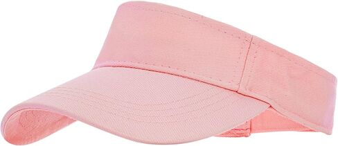 Kids Golf Visor Hat Children Ponytail Sports Hats Cotton Sun Visors Caps Child Summer Sports Visor Girls Athletic Adjustable in Saudi Arabia