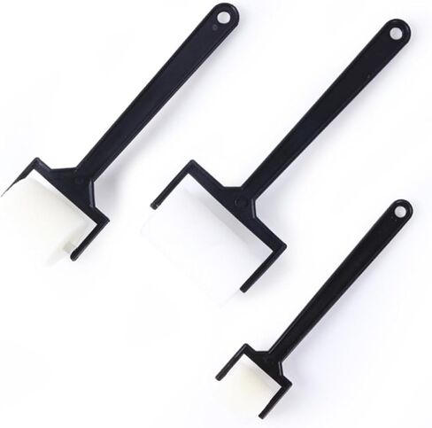 3 مجموعات من إسفنجة الطلاء الدوارة من KJHBV، فرشاة إسفنجية للرسم، بكرات طلاء إسفنجية للأطفال، فرشاة إسفنجية مرسومة بالرسم، أداة التعلم المبكر، أداة الرسم، حافة الأطفال الصغار، إيفا بيضاء صغيرة in Kuwait