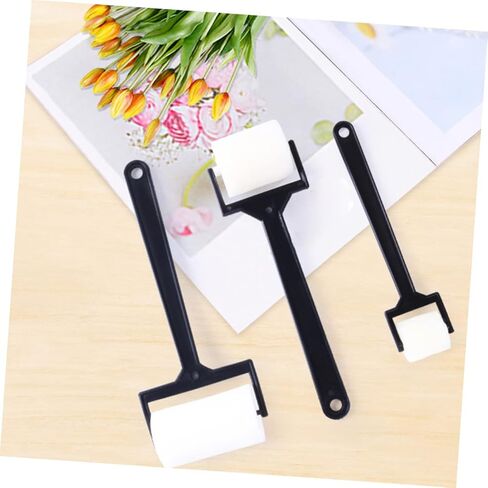 3 مجموعات من إسفنجة الطلاء الدوارة من KJHBV، فرشاة إسفنجية للرسم، بكرات طلاء إسفنجية للأطفال، فرشاة إسفنجية مرسومة بالرسم، أداة التعلم المبكر، أداة الرسم، حافة الأطفال الصغار، إيفا بيضاء صغيرة in Kuwait