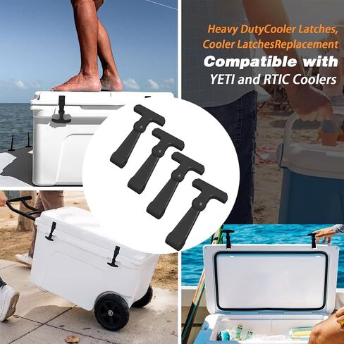4 Pack Heavy Duty Cooler Latches Compatible with YETI RTIC Coolers in Saudi Arabia