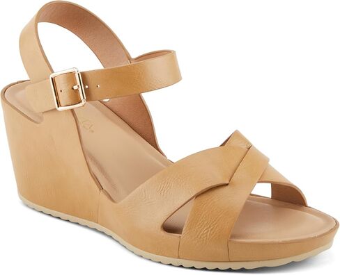 PATRIZIA Women's LYRIC Cross-Strapped Wedge Sandals in Saudi Arabia
