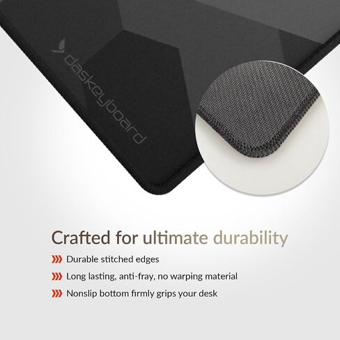 Das Keyboard Large Gaming Mouse Pad Desk Mat with Stitched Edge - Non Slip Base - Waterproof - Premium Cloth Mousepad for Home Work Gaming - Jungle Basecamp Kamo in Saudi Arabia