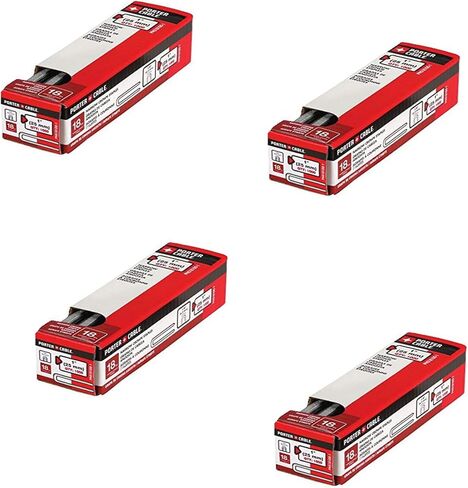 PORTER-CABLE PNS18100-1 1-Inch 18 Gauge Narrow Crown Staple, 1000-Pack, 4 Pack in Saudi Arabia