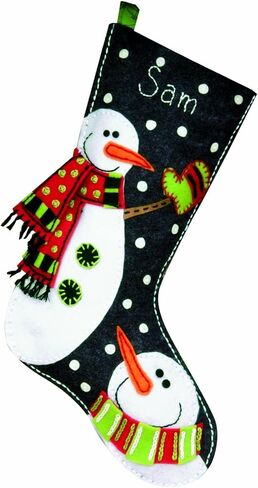 Dimensions Felt Applique, Snowmen Stocking in Saudi Arabia