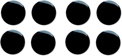 8Pcs Black Car Door Lock Keyhole Cover Trim Sticker Universal Keyhole Decal Protector Sticker Car Accessories Key Socket Decoration Decal Automotive Door Entry Guard Car Interior Accessories in Saudi Arabia