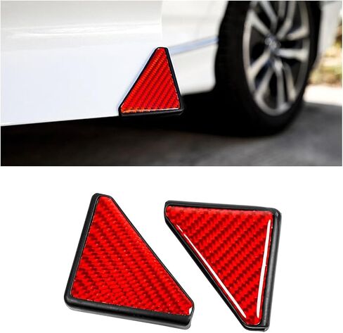 BESULEN 2Pcs Car Door Edge Guards, Carbon Fiber Car Door Corner Protector, Anti-Collision Auto Front Door Self-Adhesive Car Door Protector Sticker, Car Accessories for Auto SUV Trucks in Saudi Arabia