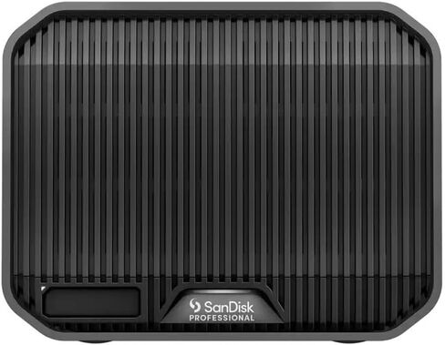 SanDisk Professional 24 تيرابايت G-RAID Mirror 2-Bay RAID Array للنسخ الاحتياطي للبيانات وتخزينها - اتصال Thunderbolt 3 - حاوية محرك مزدوج مع حزمة RAID للأجهزة مع PRO-Blade SSD Mag 1 تيرابايت (عنصران) in Kuwait