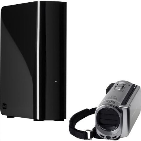 WD 1TB My Book AV DVR Expander External Hard Drive - USB 2.0 - WDBABT0010HBK-NESN in Saudi Arabia