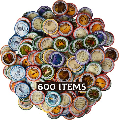 The Master's Vault: 150 D&D Quick Reference Item Cards or Item Tokens from 5E Player's Handbook - Illustrated TTRPG Weapons, Armors, Spellcasting Focuses, and More – D&D Accessories (Cards 4-pack) in Kuwait