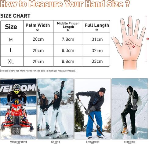 قفازات ثكستومز الساخنة للرجال والنساء، قفازات قابلة لإعادة الشحن مع بطارية 5 فولت 5000 مللي أمبير في الساعة قفازات لمس حرارية للشتاء والتزلج والتخييم والصيد والمشي لمسافات طويلة in Kuwait