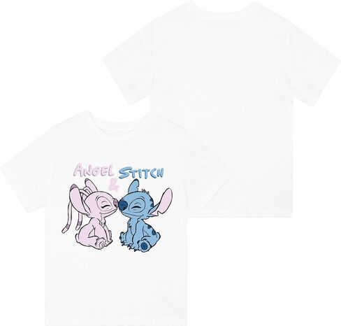 Disney Girls Stitch Shirt 2 Pack |Girls Multipack Shirts | Stitch T Shirts for Girls | Gray 8 in Saudi Arabia