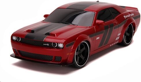 جادا تويز هايبر تشارجرز 1:16 2020 فورد موستانج شيلبي GT500 و2019 دودج تشالنجر SRT سيارة تحكم عن بعد، ألعاب للأطفال والكبار in Saudi Arabia
