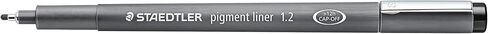 Staedtler Pigment Liner, Fineliner Pen for Drawing, Drafting, Journaling, 1mm, Black, 308 10-9 in Saudi Arabia