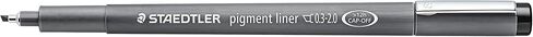 Staedtler Pigment Liner, Fineliner Pen for Drawing, Drafting, Journaling, 1mm, Black, 308 10-9 in Saudi Arabia